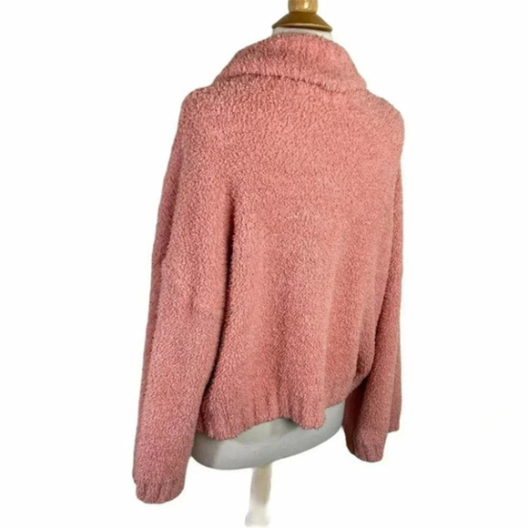 Very J‎ L pink cozy oversized cowl neck sweater - Picture 4 of 5